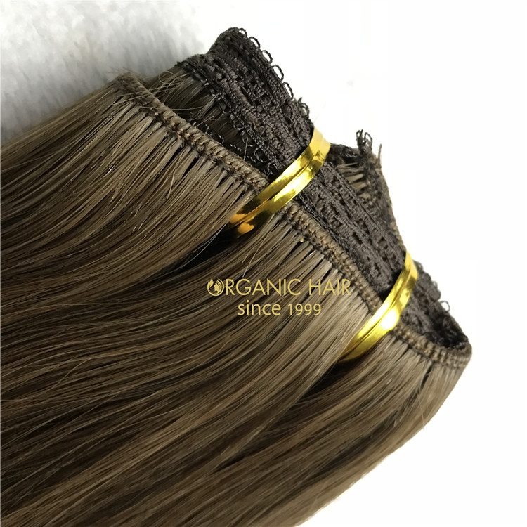 Human best machine weft hair 200grams piano 4/6color X101